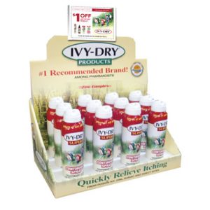 Display: Ivy-Dry® Continuous Spray 12 Pack